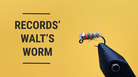 Records' Sexy Walt's Worm Variation - Fly Tying Tutorial